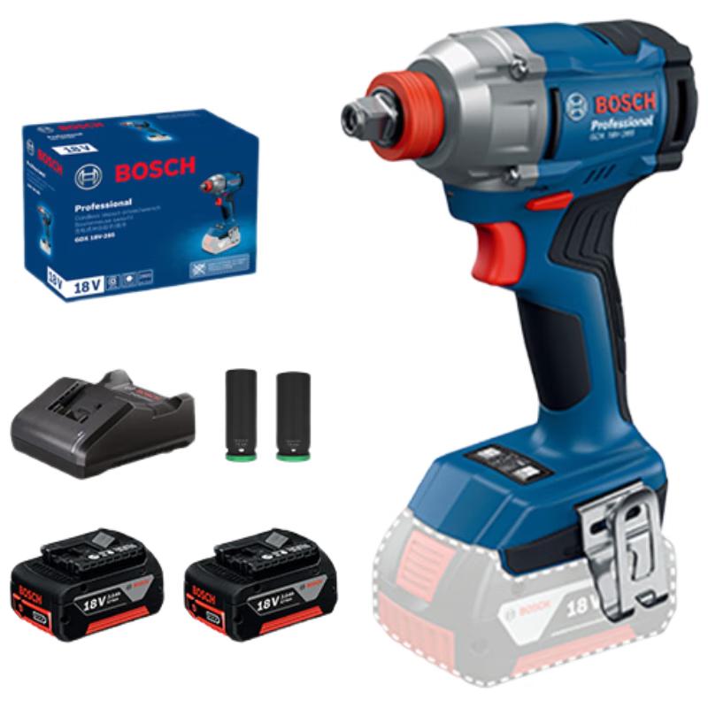 Bosch 18V Cordless Lithium-Ion Impact Wrench & Driver CN plug (adapter included)
