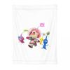 Pikmin Running Blankets Soft Warm Flannel Throw Blanket Bedspread for Bed Living room Picnic Travel Home Sofa
