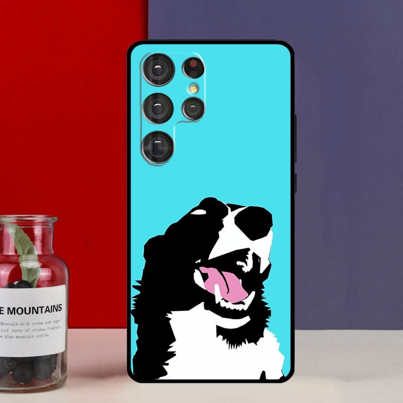 Чехол для телефона Samsung Galaxy S25 Ultra S9 S10 S20 S22 Plus S21 FE S23 S24 Ultra с изображением собаки Бордер-колли