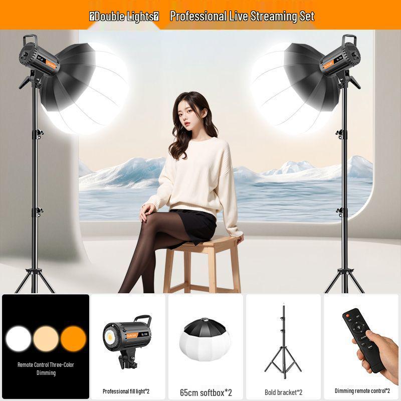 500 Вт Супер Яркий Профессиональный Заполняющий Свет для Прямых Трансляций и Фотографии