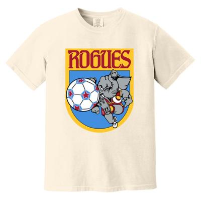 Футболка Memphis Rogues Тяжелый хлопок Винтажные цвета | Футбольная команда NASL