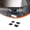 Glossy Piano Black Inner Door Bowl Trim Panel For Toyota Tacoma 2016-
