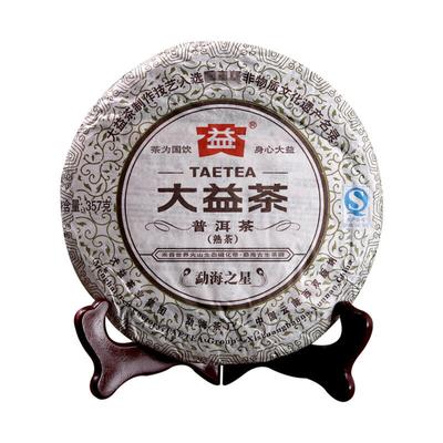 ОРИГИНАЛЬНЫЙ чай TAETEA Star of Menghai * Юньнань Пуэр Шу Дайи, 2013 г., спелый чай пуэр, 357 г