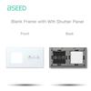 BSEED Wifi Выключатель для рулонных штор и 1/2/3-клавишные выключатели света EU/Французский тип Разъем USB Type-c Функция DIY Компоненты Стеклянная передняя панель