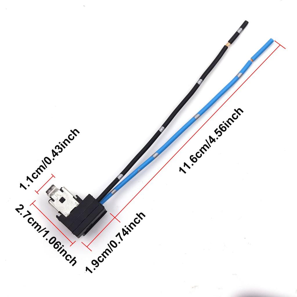 Aoling H1 H3 Light Socket, LED Headlight Harness, Wiring Harness, Bulb Socket, Connector,