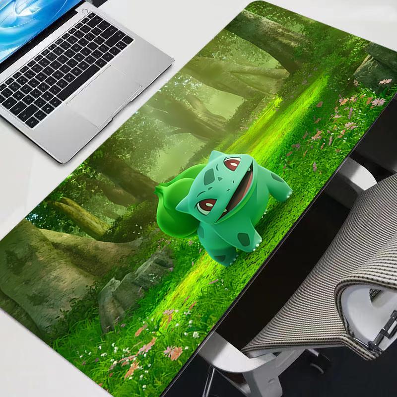 Large Mouse pad pc speed For esports Pokemon Pikachu players x Laptop Computer Keyboard desk Mat xxl mousepad