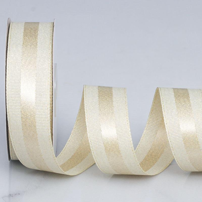 DIY Romantic and Cozy Ribbed Edge Gold and Silver Weft Ribbon Handmade Hair Accessories Diy Material Ribbon Cake Baking Gift Flower Packaging Ribbon