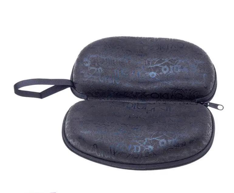 Новый футляр для солнцезащитных очков Peanut на молнии, твердый футляр для очков, портативный защитный чехол, держатель для контактных очков, футляр для солнцезащитных очков