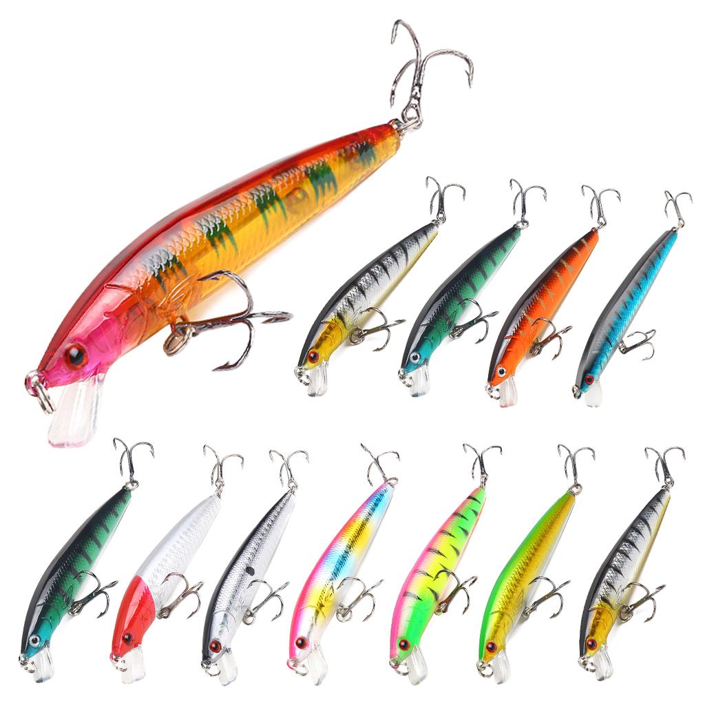 Fishing Lure Kit Saltwater Freshwater Hard Bait Lures Shallow Crankbait Fishing Lewers For Bass Panfish Crappie