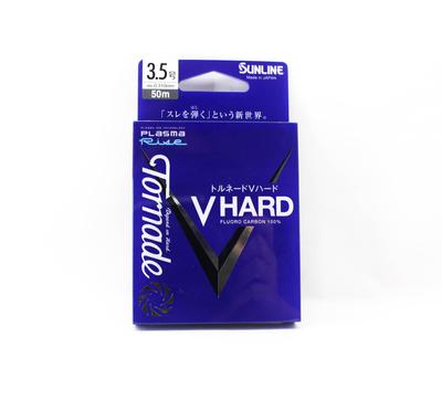 Sunline Фторуглеродный поводок Tornado V Hard Version 2 50 м # 3,5 14 фунтов (3021)