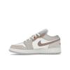 Кроссовки Air Jordan 1 Low SE GS Sail Archaeo Brown Kids Cream Legend-Light-Brown Neutral-Grey HF1863-200