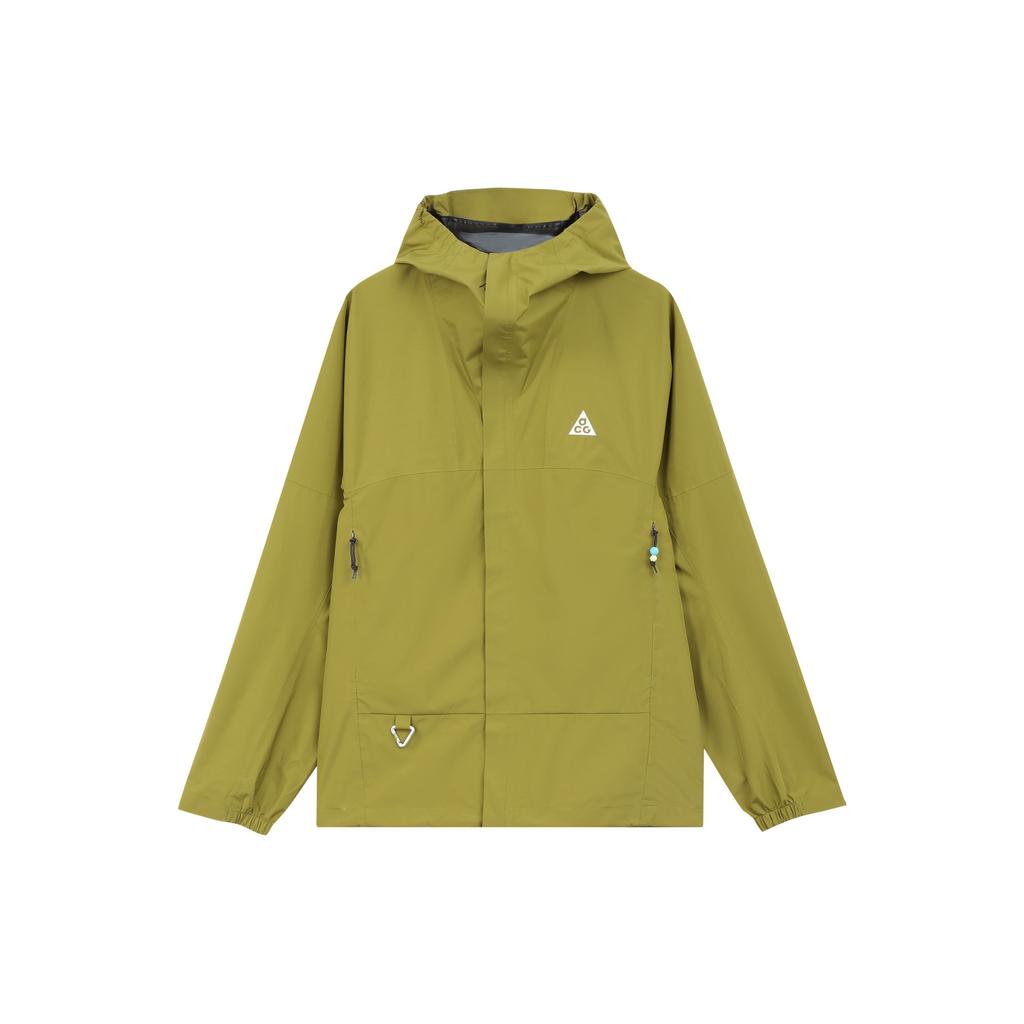 Nike ACG Storm-Fit Solid Hooded Zip Jacket Men Outerwear Deep-Khaki DV9416-390