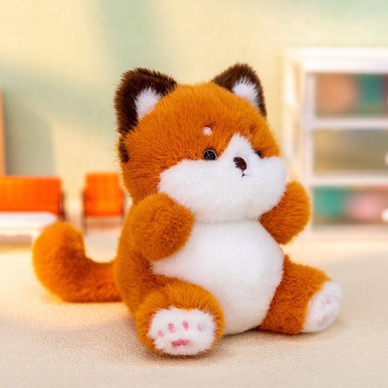 Плюшевая игрушка Пингвин Медведь Кролик из коротковорсовой мягкой ткани для детей и коллекционеров