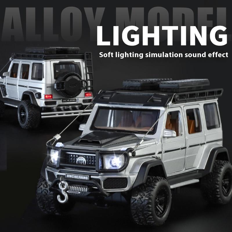 1:32 Модифицированный Внедорожник Mercedes Benz G550 4x4 Металлический Литой Модель Автомобиля Игрушечный Автомобиль для Детей Подарки на День Рождения Для Парня