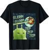 Glerp Glorp Funny Alien Cat Meme, Brainrot Tee, Costume T-Shirt Unisex T-Shirt