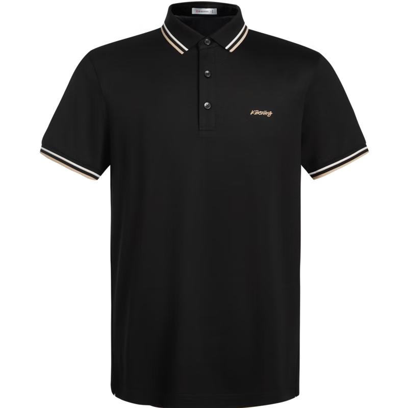 K-Boxing Men's Cotton Blend Polo Shirt FTBG2382