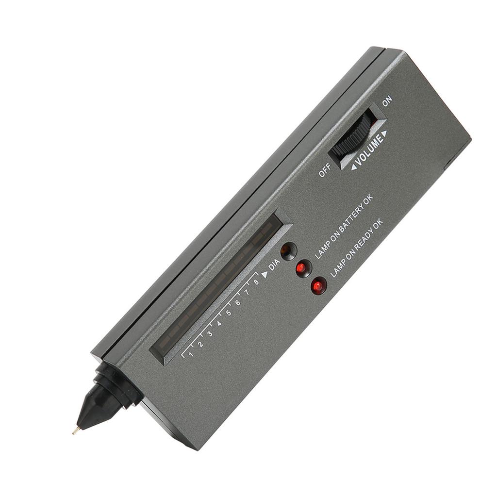 Тестер алмазов, простота в эксплуатации, высокая точность, портативный, прочный пластиковый светодиодный индикатор, тестер драгоценных камней