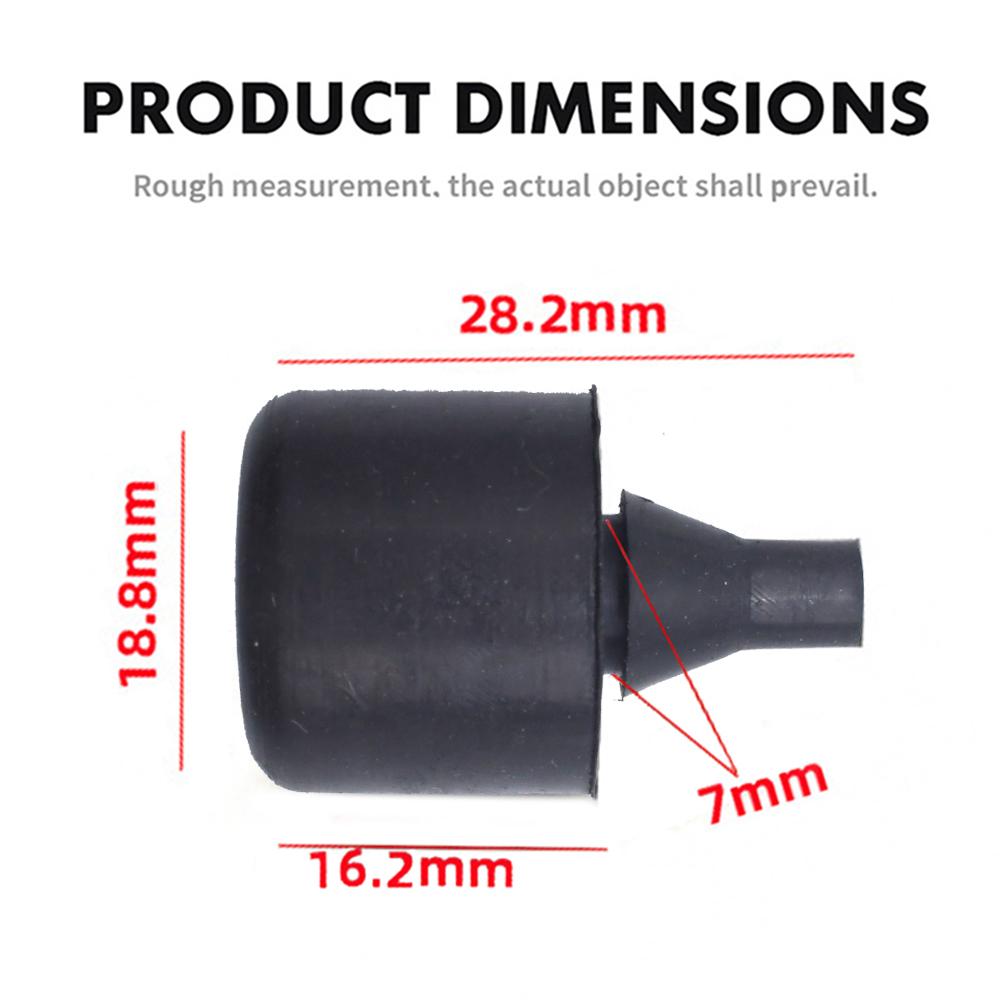 2pcs Rubber Door Bump Stop For 2005-2014 Land Rover LR2 LR3 LR4 Freelander Discovery Range Rover Sport Accessories #CFM500010