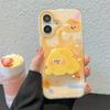 Чехол Ins Chic Cheese для iPhone 16 с подушкой безопасности, прозрачный, эстетичный, стильный, мягкий, прочный, симпатичный, защитный чехол из ТПУ для iPhone 13, 14, 15, 16 Pro Max