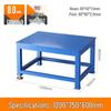 Heavy Duty Mechanic's Workbench with Vise and Steel Cast Iron Platform for Mold Removal and Repair