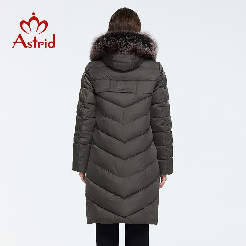 Astrid Winter Jacket Women Parka Plus Size 6xl Fur Long Hooded Warm Zipper Cotton Coat Office Lady Outwear