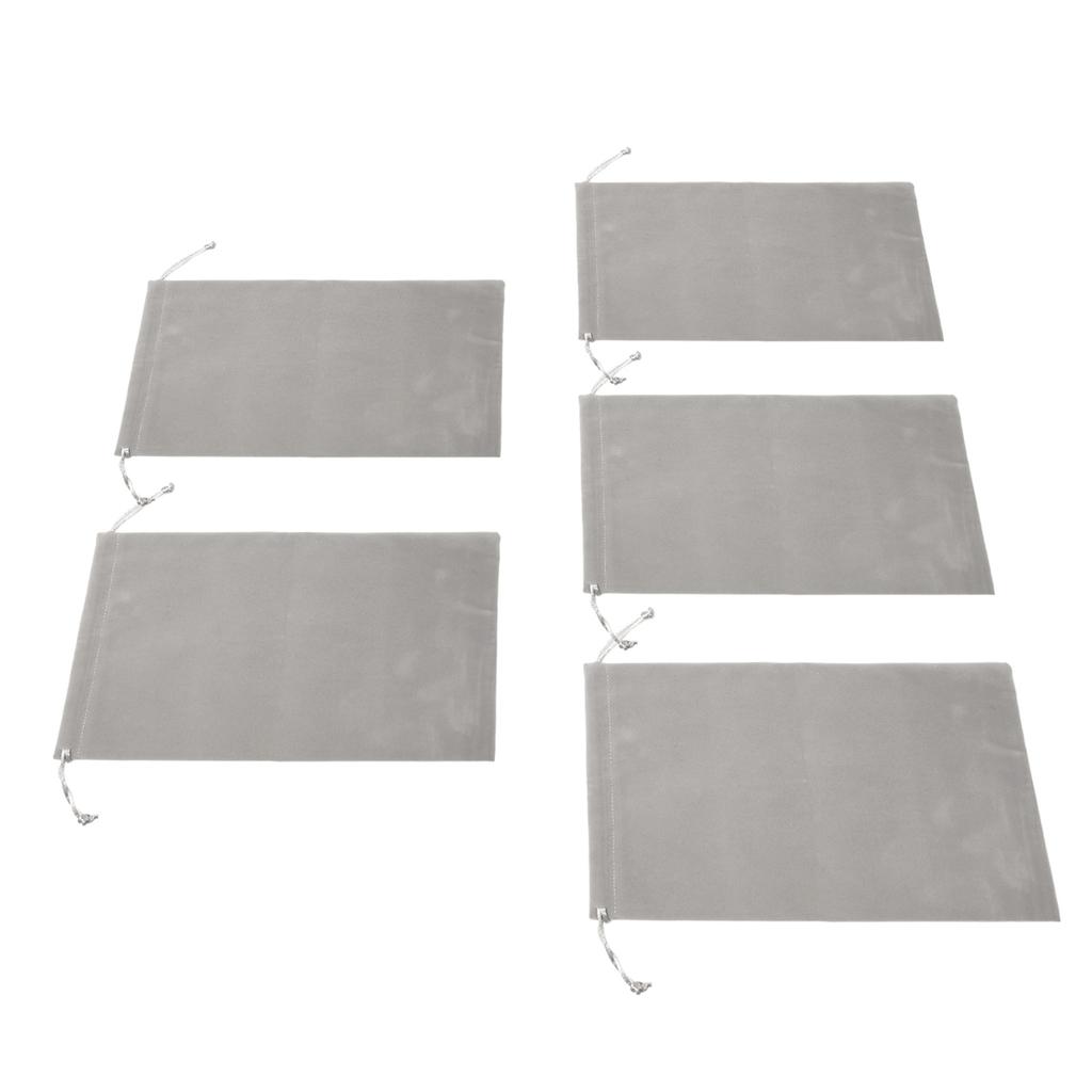 5 шт. Защитный чехол для наушников, сумка, большая вместимость, затягивающийся шнурок, легкий, портативный, сумка для хранения наушников 20x30 см