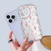Cartoon Pattern Cream Texture Casing Wavy Edge Soft Silicone Cover Phone Case for IPhone Samsung Huawei Honor Xiaomi Redmi Infinix Tecno
