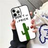 Чехол для телефона с кактусами и суккулентами Для iPhone 17 Air 15 16 14 13 12 Pro Max 11 Pro Max Plus Coque Shell
