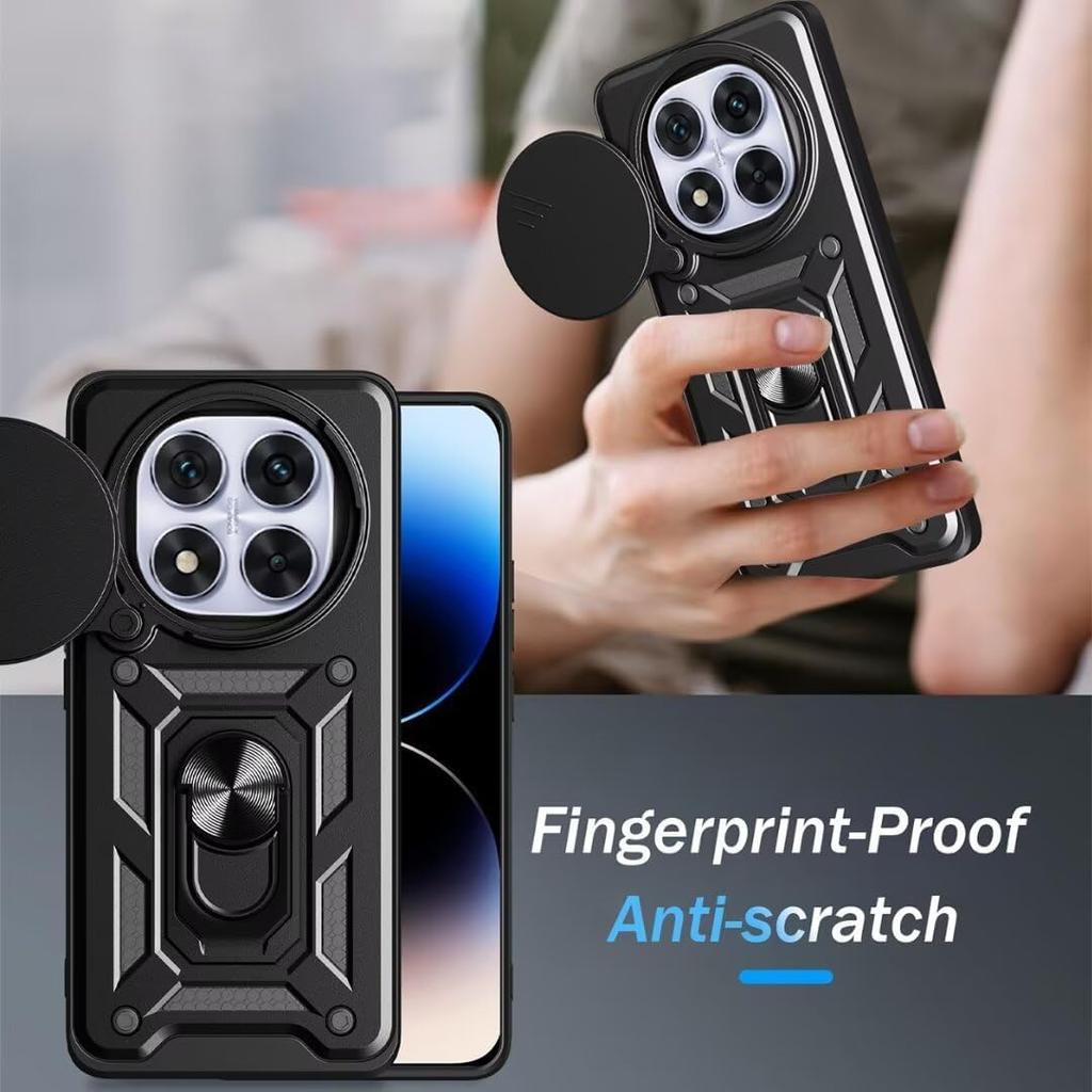 Чехол Armor Case For Honor Magic 7 Lite Magic7 Pro X9c Cover Lens Protection With Ring Magnetic Holder Coque Fundas Capa