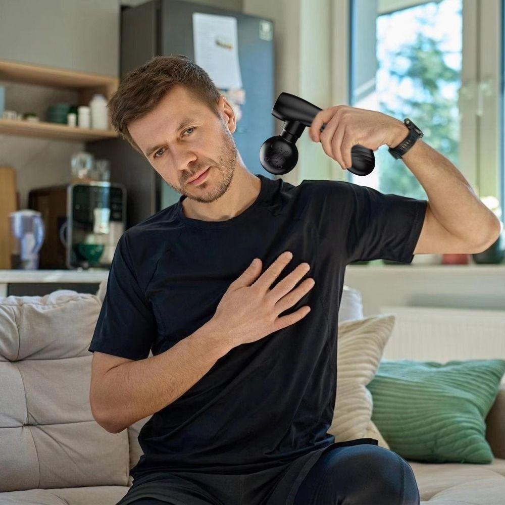 Регулируемый мини-массажер для фасций, износостойкий, ручной, для массажа мышц, фитнес-оборудование