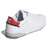 Adidas Originals Court Tourino Нескользящая амортизация Износостойкие низкие кеды для скейтборда Унисекс Бело-красные кроссовки GZ0815