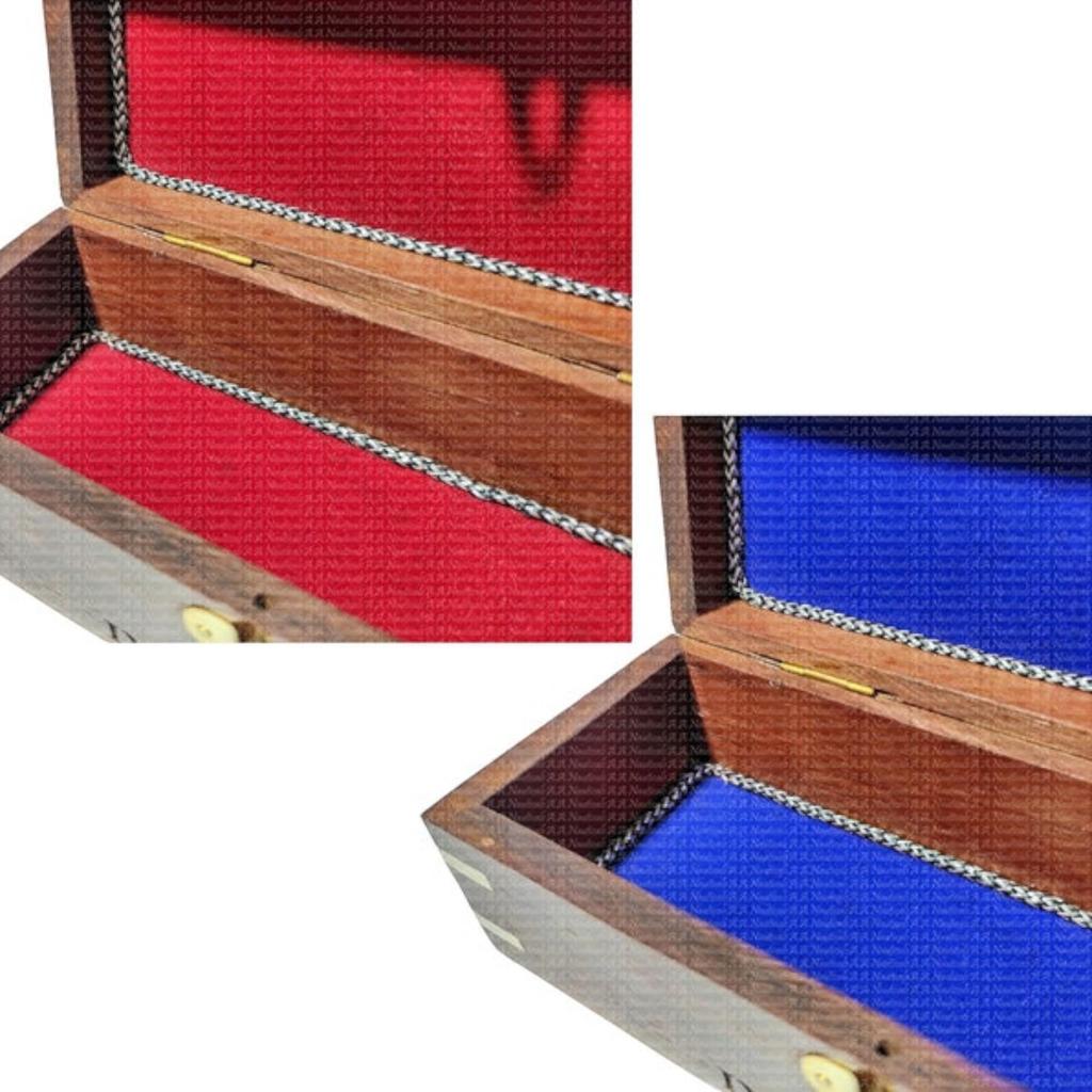 Custom Multicolor Brass Kaleidoscope with Leather and Wood Box Personalized Gift for Dads Men Women, Kids Birthdays, Christmas Decor (Gray)