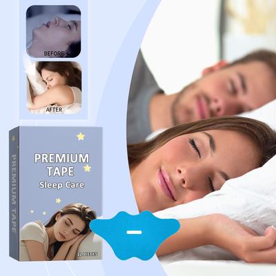 Патч для губ для сна против храпа Патч для сна против храпа на ночь Предотвращает сухость во рту и храп Носите его во время сна для улучшения качества сна