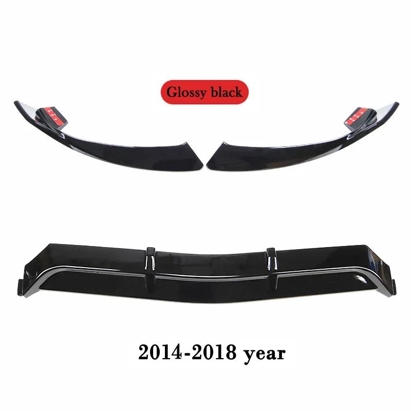 For Mercedes Benz C Class W205 C205 2014 2015 2016 2017 2018 2019 2020 2021 Front Bumper Lip Splitter Exter Accessories BodyKits