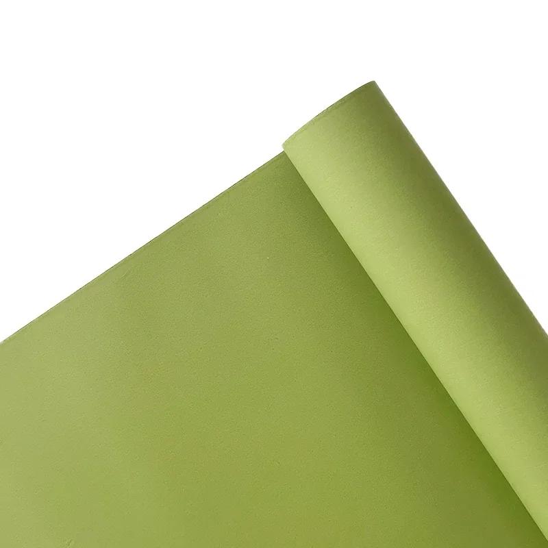 58смX11ярдов Однотонный Фарфоровый Матовый Цветочный Бумага Букет Цветов Однотонный Цветочный Лист Цветочный Материал Водонепроницаемая Упаковочная Пленка