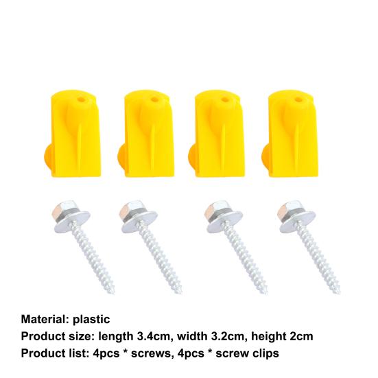 Удобный винтовой зажим под лотком, широко используемый портативный прочный