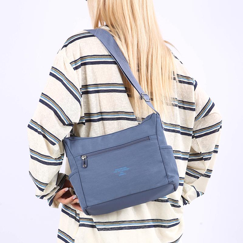 Женская наплечная сумка Легкая нейлоновая сумка Сумка кроссбоди для мамы