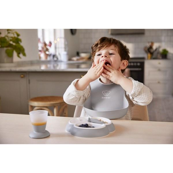 Babybjorn нагрудник-нагрудник, серый, пудрово-розовый, 2 шт., 1 шт.