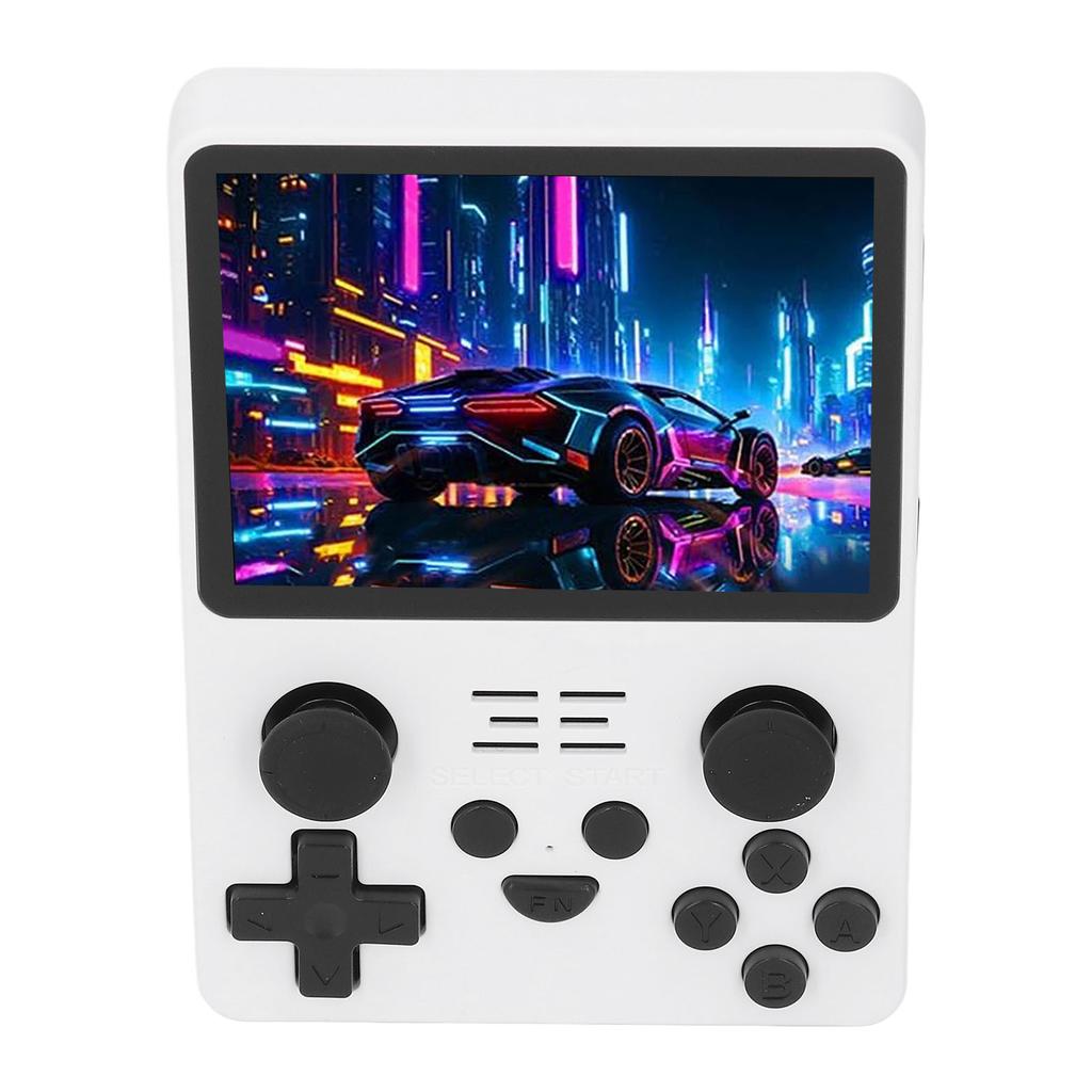 Портативная игровая консоль с экраном IPS 3,5 дюйма, D-Pad, двойным джойстиком, поддержкой 64-битных эмуляторов, портативная
