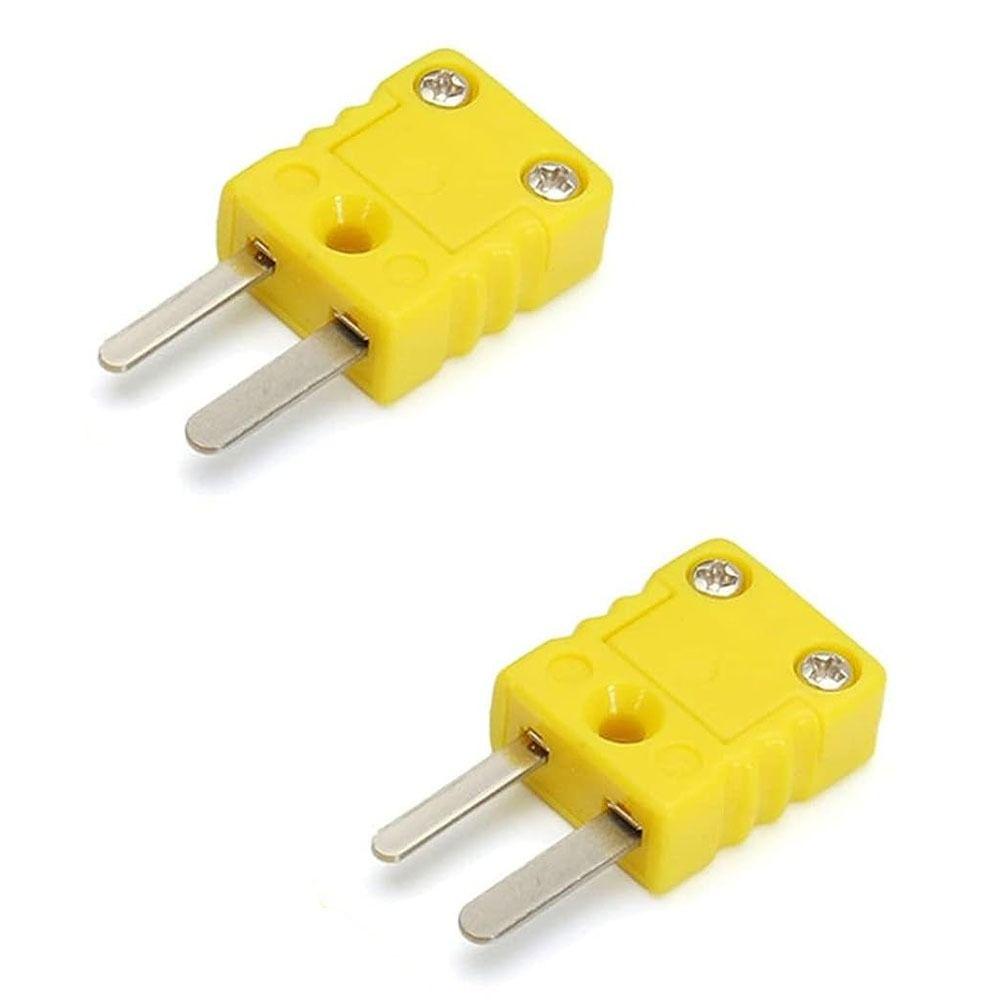 2 шт. -200-1300 ℃ Адаптерные вилки для термопарных пластиковых проводных соединителей Датчик термопары