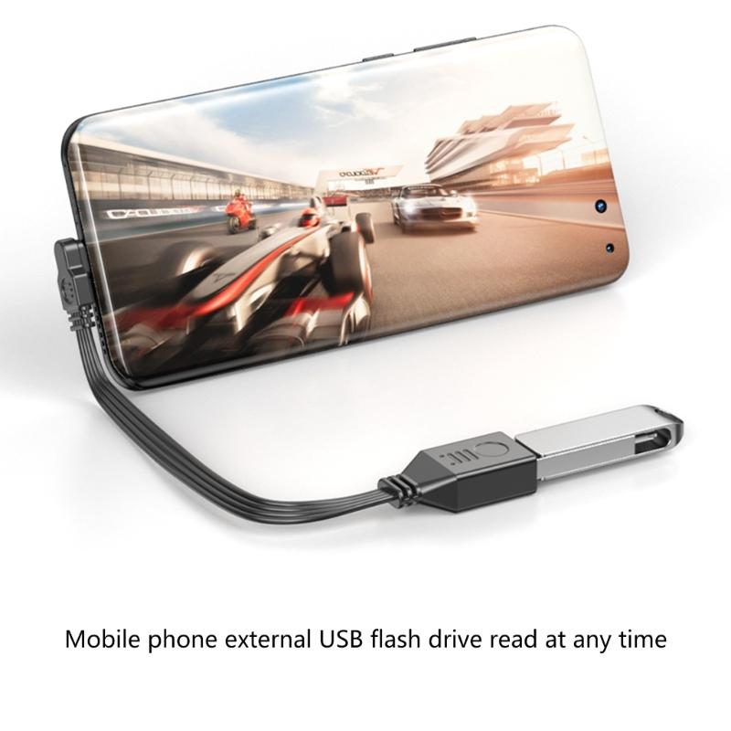 Адаптер USB C на USB 2.0, USB-адаптер, кабель OTG, кабель USB C «папа» на USB «мама» OTG для ноутбука, компьютера, планшета