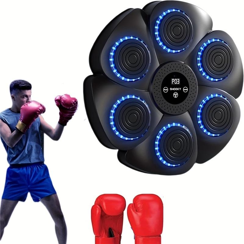 Музыкальный боксёрский автомат, интеллектуальная музыкальная игра в бокс, настенное домашнее фитнес-оборудование, оснащенное боксерскими перчатками