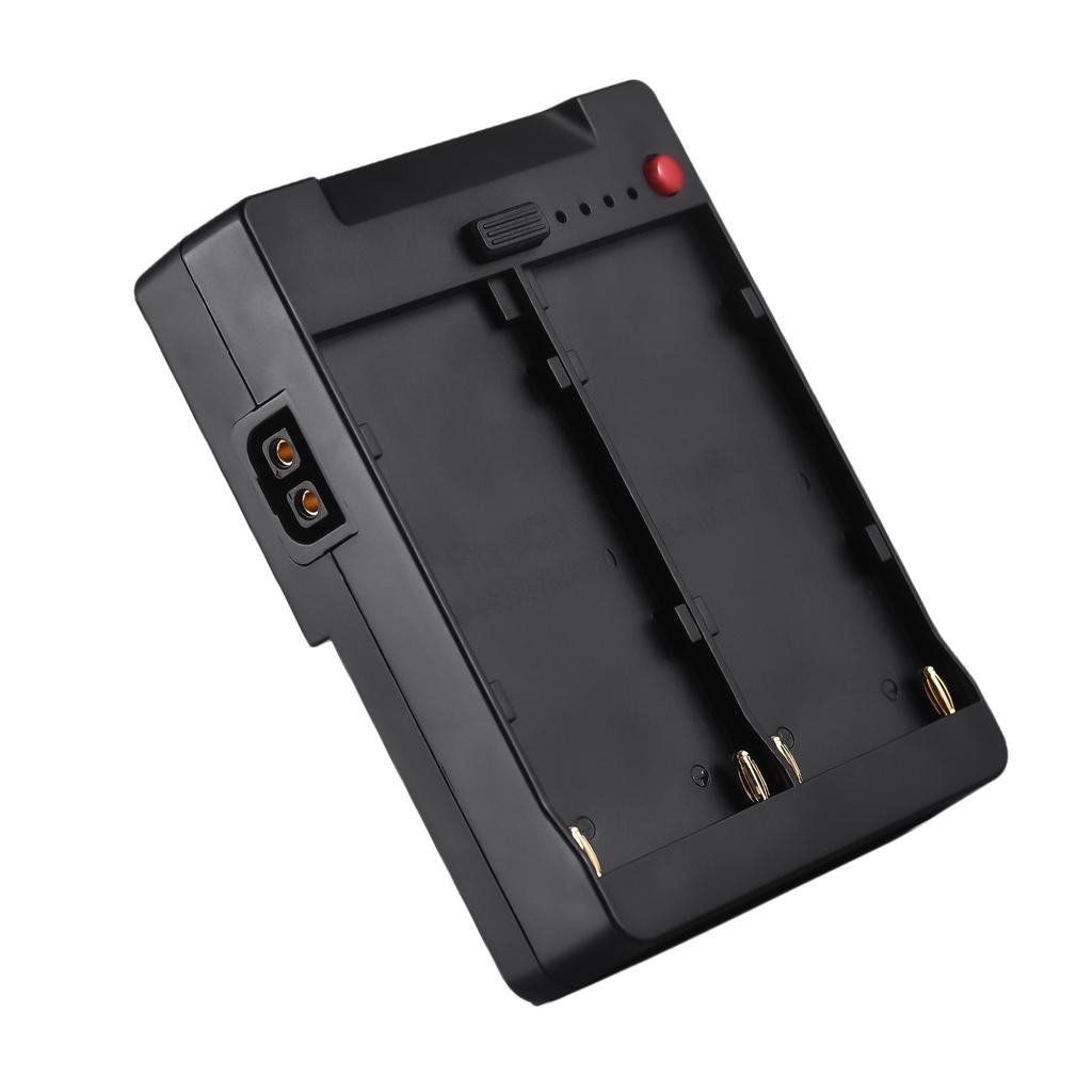 NP F970 F750 F550 Battery Plate to V Lock V Mount Buckle Bracket Adapter with USB A  Type C  DC  D TAP Outputs