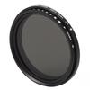 Junestar ND Lens Filter Neutral Density ND2‑400 Adjustable for SLr Mirrorless Camera Lenses(46mm )