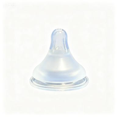 Baby Bottle Nipple Soft Silicone Feeding Teat Compatible with Standard Bottles for Infant Feeding Slow Flow Design