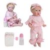 55 см набор кукол Reborn реалистичные куклы Rebirth Baby Girl младенец игрушка подарок с соской