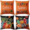 Home Decor Thanksgiving Pattern Decorative Pillow Covers Pattern Cushion Cover Suitable For Sofa Bedroom Car Pillow Cover