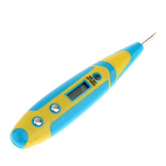 12-250 В переменного и постоянного тока бесконтактный ЖК-дисплей тестер электрического напряжения детектор измерительная ручка