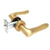 Kawaguchi Giken Lever Handle, High Lever Lock, Blister Pack, Satin Gold, DAL-32-1M-SG