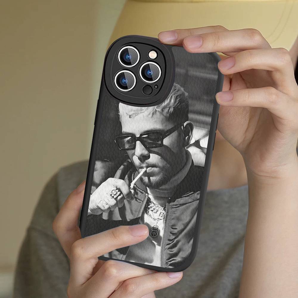 Чехол для телефона Rapper PLK Chambre 140 Кожаный Для IPhone 16 15 14 13 12 11 Pro Max Plus Матовый Чехол